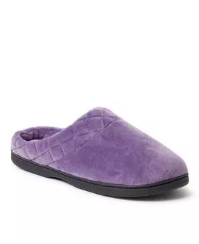 Женские велюровые сабо Darcy со стегаными манжетами Dearfoams