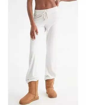 Женские велюровые спортивные брюки Og с большими блестками Juicy Couture, цвет Soft Glow