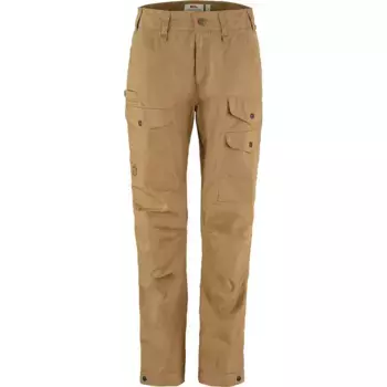 Женские вентилируемые брюки Fjallraven Vidda Pro, цвет Buckwheat Brown