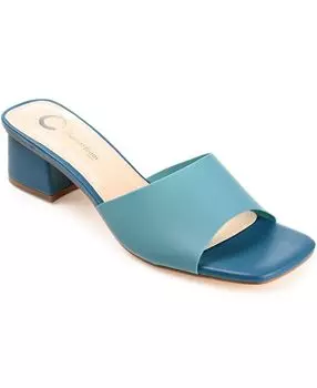 Женские виниловые сандалии Jaydin Journee Collection, синий
