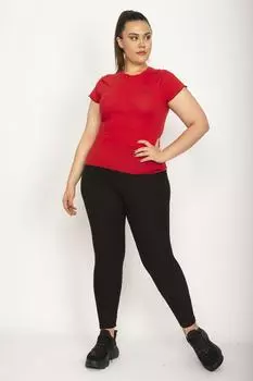 Женские вискозные колготки большого размера в полоску черного цвета ans, черный