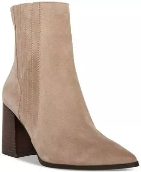 Женские водонепроницаемые ботильоны с острым носком Aqua College, серебро