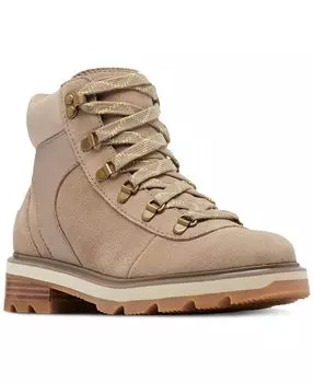 Женские водонепроницаемые ботинки Lennox Hiker на шнуровке Sorel, цвет Omega Taupe, Gum 2