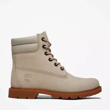 Женские водонепроницаемые ботинки Linden Woods 6 дюймов Timberland, цвет light taupe nubuck