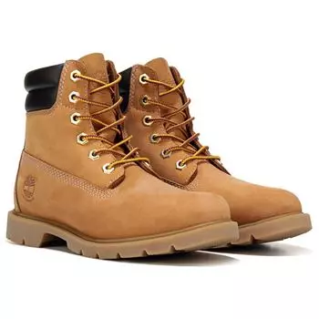 Женские водонепроницаемые ботинки Linden Woods среднего/широкого размера Timberland, цвет wheat