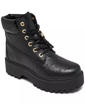 Женские водонепроницаемые ботинки на платформе Stone Street 6 дюймов от Finish Line Timberland, черный
