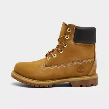 Женские водонепроницаемые ботинки Timberland 6 дюймов премиум-класса (широкая ширина D), коричневый