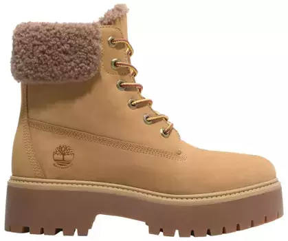 Женские водонепроницаемые ботинки Timberland Stone Street 6 дюймов, 200 г, цвет Wheat Nubuck