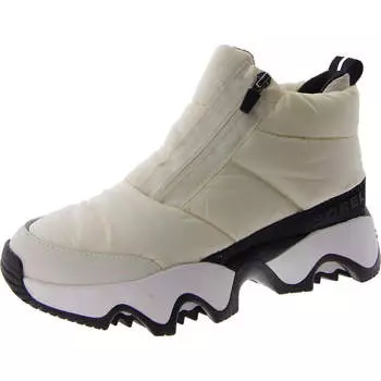 Женские водонепроницаемые сапоги из овчины для холодной погоды Sorel, цвет chalk/black