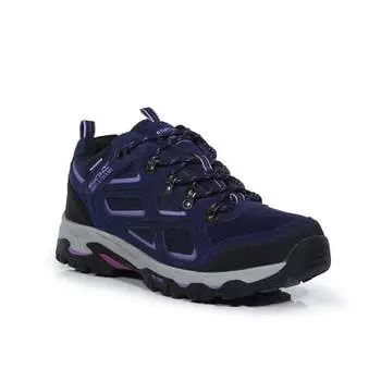 Женские водонепроницаемые замшевые походные кроссовки Tebay Regatta, синий