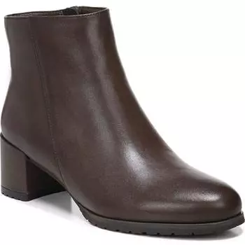 Женские водоотталкивающие ботинки Bay с круглым носком Naturalizer, цвет chocolate leather