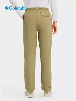 Женские водоотталкивающие брюки Columbia для туризма, черный