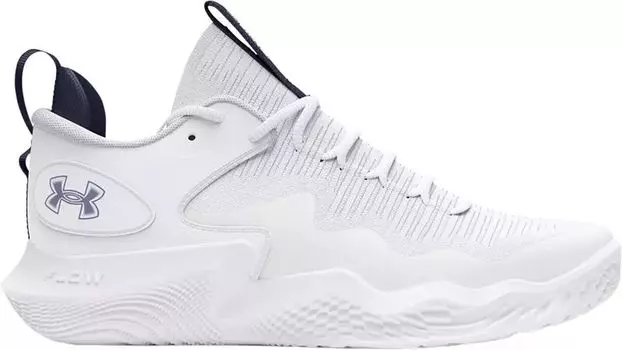 Женские волейбольные кроссовки Under Armour Flow Ace Low, белый/темно-синий