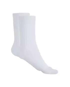 Женские вязаные белые короткие носки из бамбука Punto Blanco