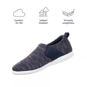 Женские вязаные слипоны Lauren для занятий спортом в помещении и на открытом воздухе Zenz от Isotoner Isotoner Signature, синий