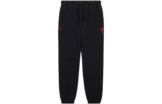Женские вязаные спортивные штаны Converse, цвет Black