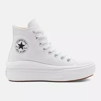 Женские высокие кеды Chuck Taylor All Star Move Converse, белый