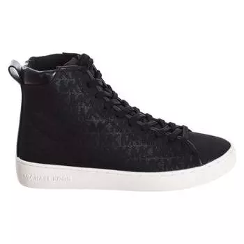 Женские высокие кеды evy с эффектом металлик f2nvfe5y Michael Kors, черный