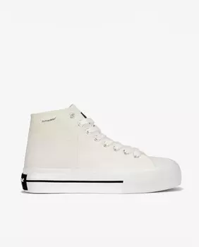 Женские высокие кеды из парусины на платформе, меняющей цвет D.Franklin, мультиколор