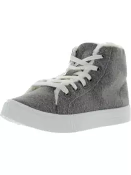 Женские высокие кеды Maddie Lifestyle с подкладкой из искусственного меха Madden Girl, темно-серый/мультиколор