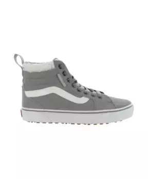 Женские высокие кеды на платформе Vans, серый
