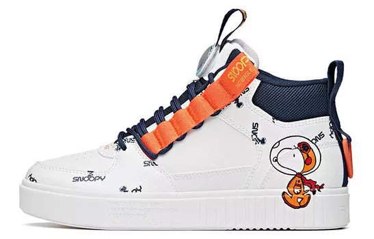 Женские высокие кроссовки для скейтбординга Snoopy X