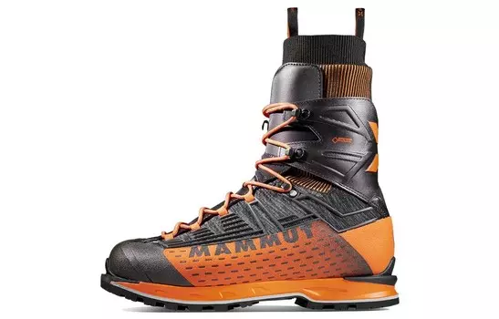 Женские высокие кроссовки Nordwand Hiking Shoes Orange Color Blocking Mammut