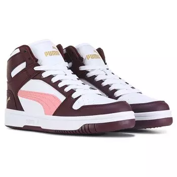 Женские высокие кроссовки Rebound Court Court Puma, красный