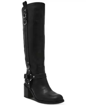 Женские высокие мотоциклетные ботинки Lawful Steve Madden, черный