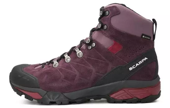 Женские высокие походные ботинки ZG Trek Фиолетовый/Красный Scarpa
