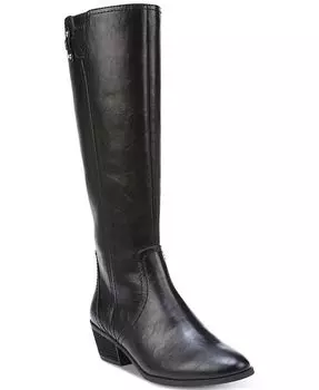 Женские высокие сапоги Brilliance с широкими голенищами Dr. Scholl's, черный