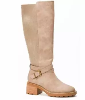 Женские высокие сапоги цвета тауп Corkys Footwear, серо-коричневый