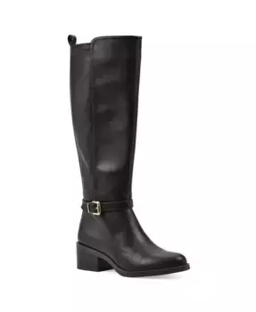 Женские высокие сапоги для верховой езды Custard White Mountain, коричневый