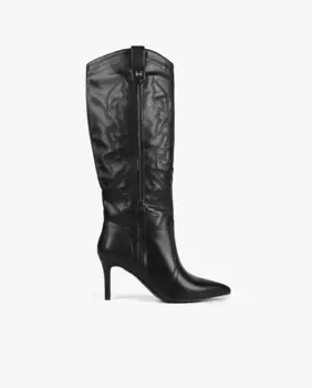 Женские высокие сапоги в ковбойском стиле Lola Casademunt, черный