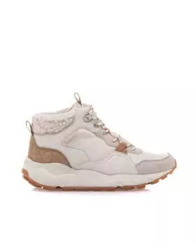 Женские высокие спортивные туфли на зубчатой подошве Mustang, цвет Natural