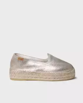 Женские замшевые эспадрильи на плоской подошве Toni Pons, золото