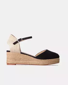 Женские замшевые эспадрильи на танкетке Farrutx, натуральный