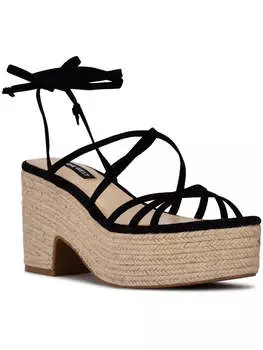 Женские замшевые эспадрильи Riplee Slip On Nine West, черный