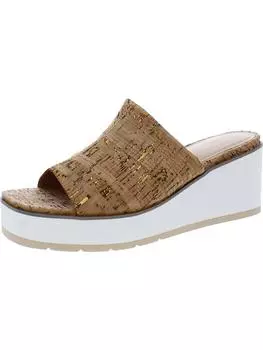 Женские замшевые босоножки на танкетке Rysa NYDJ, бежевый