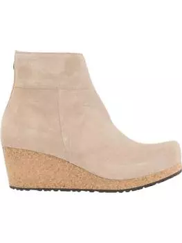 Женские замшевые ботильоны Ebba из кожи теплого песочного цвета Birkenstock, цвет warm sand