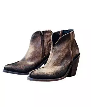 Женские замшевые ботильоны Hito цвета загара Liberty Black, цвет tan