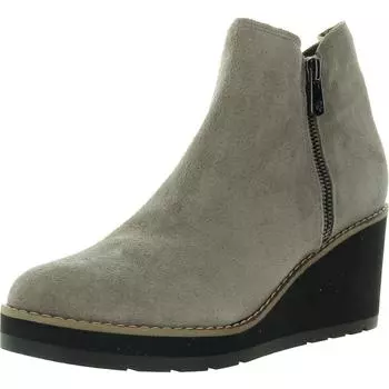 Женские замшевые ботильоны JAYDA с миндалевидным носком Easy Spirit, серо-коричневый