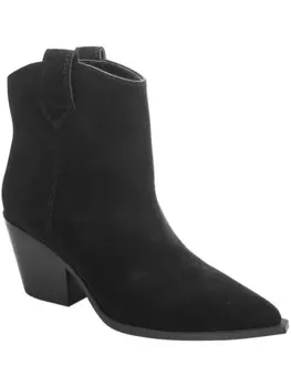 Женские замшевые ботильоны Kara с острым носком Kenneth Cole New York, черный