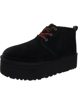 Женские замшевые ботильоны на платформе Neumal Heritage Platform UGG, черный