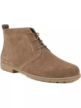 Женские замшевые ботильоны на шнуровке Auburn White Mountain, цвет new chestnut/suede