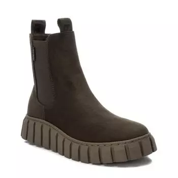 Женские замшевые ботильоны от XTI, хаки