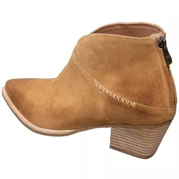 Женские замшевые ботильоны с острым носком Odette Antelope, цвет Taupe Suede