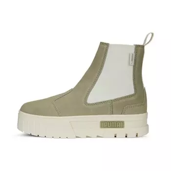 Женские замшевые ботинки PUMA Mayze Chelsea, цвет Birch