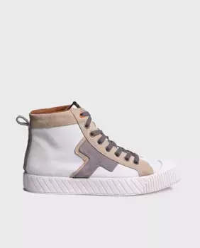 Женские замшевые кеды на шнуровке Toni Pons, бежевый