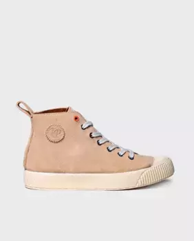 Женские замшевые кроссовки на шнуровке Toni Pons, бежевый